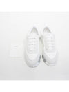 Bouncing Sneakers Mesh Suede Goatskin Blanc Blanc - HERMES - BALAAN 3