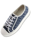 Walk'n'Dior Platform Cotton Low Top Sneaker Blue - DIOR - BALAAN 2