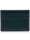 Embossed Check Card Wallet Green - BURBERRY - BALAAN 4