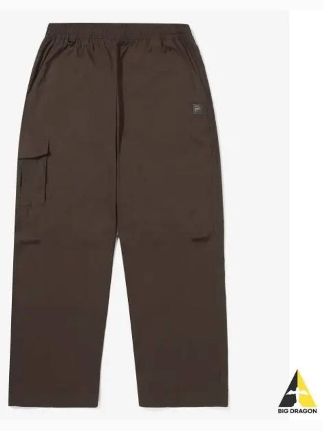 Woven semi wide cargo pants FS2WPG3104XCHO - FILA - BALAAN 1