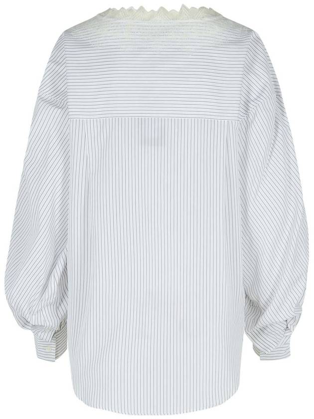 JW Anderson White Cotton Shirt - JW ANDERSON - BALAAN 3