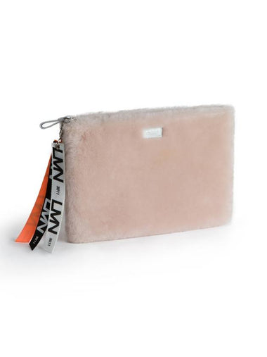 Merino Mustang Clutch Baby Pink - LMN3011 - BALAAN 1