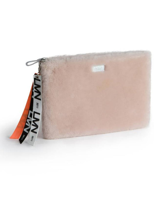 Unisex Merino Mustang Clutch Baby Pink - LMN3011 - BALAAN 2