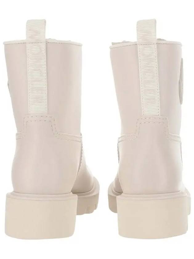 KICKSTREAM Middle Rain Boots Ivory 4G000 80 M4522 032 - MONCLER - BALAAN 3