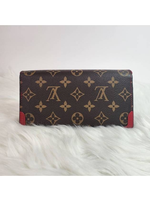 Louis Vuitton M61184 Monogram Sarah Lettero Long Wallet - LOUIS VUITTON - BALAAN 3