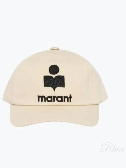 Tyron Logo Ball Cap Beige - ISABEL MARANT - BALAAN 2