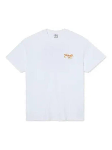 POLAR Green Spider Short Sleeve T Shirt White - POLAR SKATE CO. - BALAAN 1