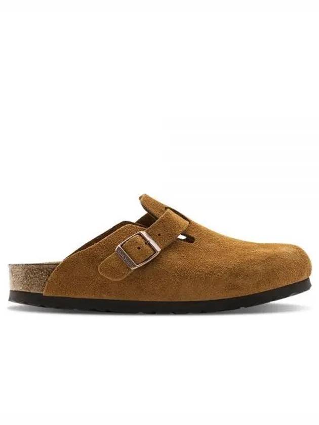 Boston  Soft Footbed Regular Slippers Mink - BIRKENSTOCK - BALAAN 2