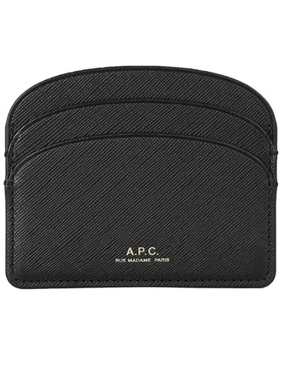 Demi Lune Card Wallet Black - A.P.C. - BALAAN 2