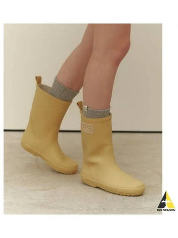 BSM RAIN BOOTS MID HONEY BUTTER - BENSIMON - BALAAN 1