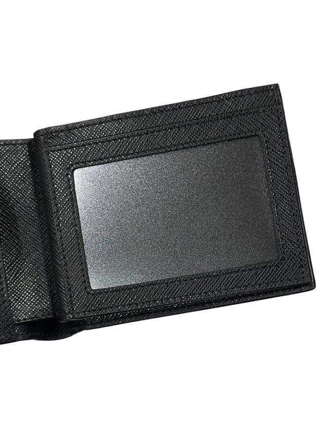 Sartorial 2 View Pocket 6CC Half Wallet Black - MONTBLANC - BALAAN 5