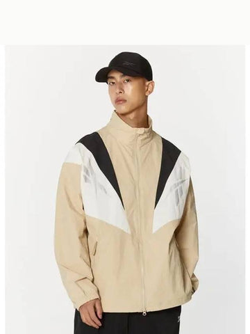 Twin Vector Windbreaker Beige - REEBOK - BALAAN 1