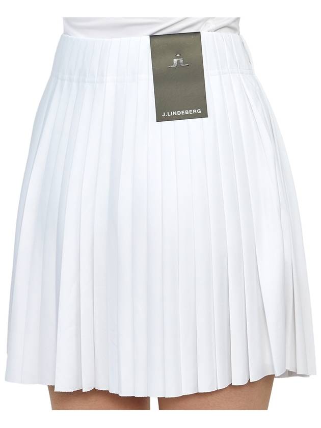 Gayle Golf Skirt White - J.LINDEBERG - BALAAN 9