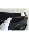 Classic Small Zipper Pouch Bag Black - CHANEL - BALAAN 3