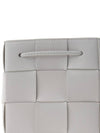 Intrecciato Cassette Small Bucket Bag White - BOTTEGA VENETA - BALAAN 7