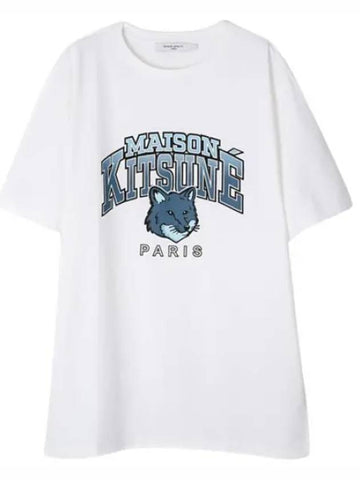 Campus Fox Relax Fit T Shirt - MAISON KITSUNE - BALAAN 1