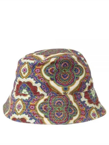 24 WAQA000899SA584 X0800 Print Bucket Hat - ETRO - BALAAN 1