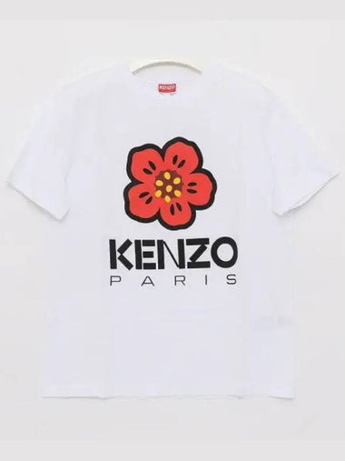 Balk flower print short sleeve women s t shirt 2TS039 4SO 01 271874 1040053 - KENZO - BALAAN 1