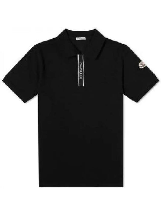 24 8A00002 89A16 999 Logo Patch Polo Shirt 1213669 - MONCLER - BALAAN 1