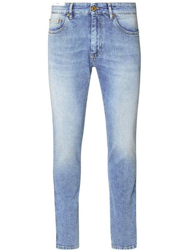 Pt05 'Rock' Blue Cotton Blend Jeans - PT05 - BALAAN 1