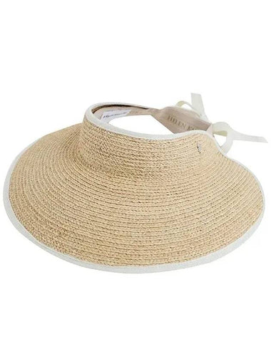 Mita Visor Hat Natural Sand - HELEN KAMINSKI - BALAAN 1