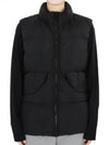 Kids Wappen Patch Down Padded Vest Black - STONE ISLAND - BALAAN 2