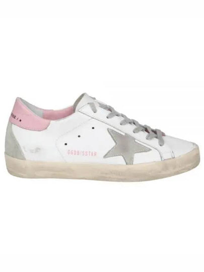 Superstar White Pink Heel Tab Sneakers - GOLDEN GOOSE - BALAAN 2