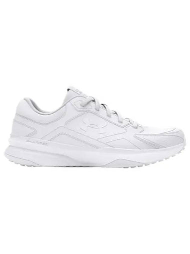 Edge Leather Training Low Top Sneakers White - UNDER ARMOUR - BALAAN 1