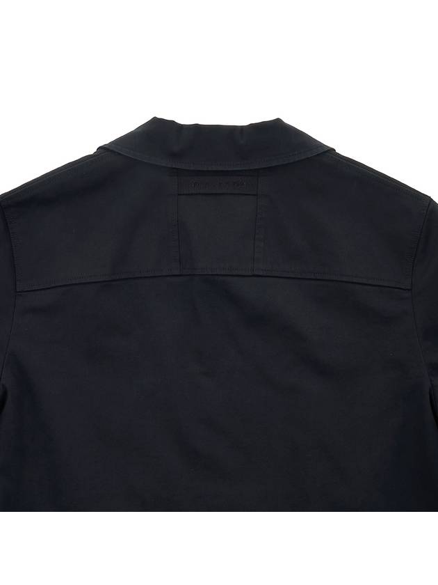 Logo Zipper Long Sleeve Shirt Black - 1017 ALYX 9SM - BALAAN 9