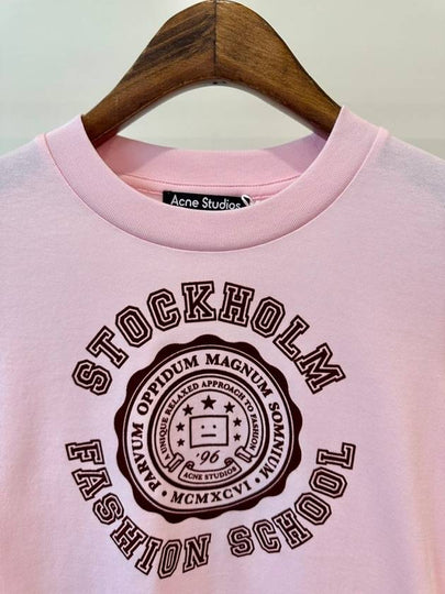 Acne Kids Long Sleeve T Shirt FA MI TSHI000048 DL0035 Pink 6 8Y 8 10Y - ACNE STUDIOS - BALAAN 2