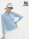 Stingray Fit Y Collar Long Sleeve T-Shirt DD3WTS152BK - DUVIK - BALAAN 4