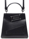 Snatched Handbag Small Tote Bag Black - MAISON MARGIELA - BALAAN 3