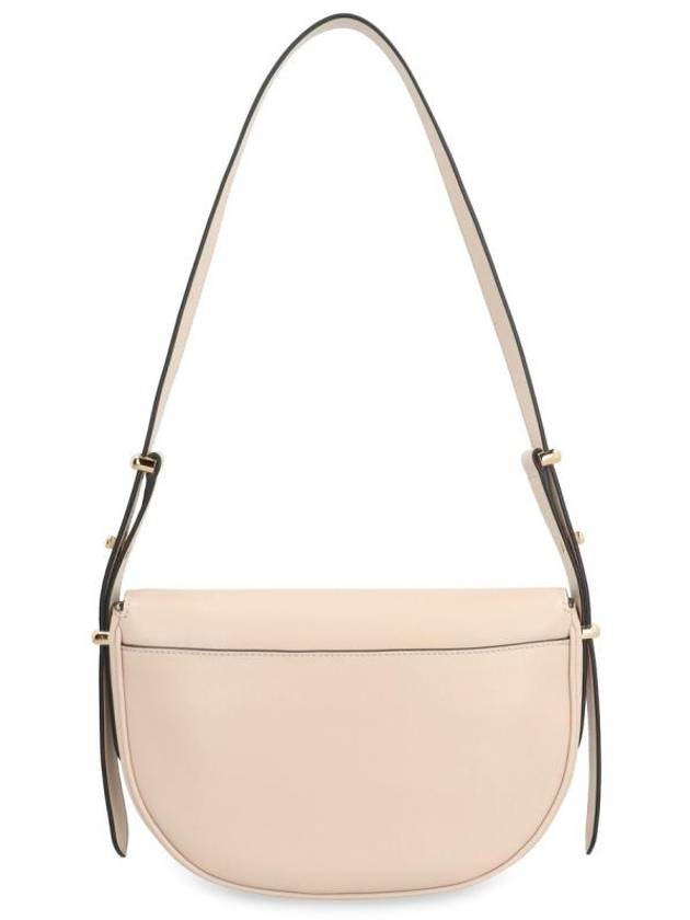 Arque Leather Shoulder Bag Travertine - PRADA - BALAAN 5