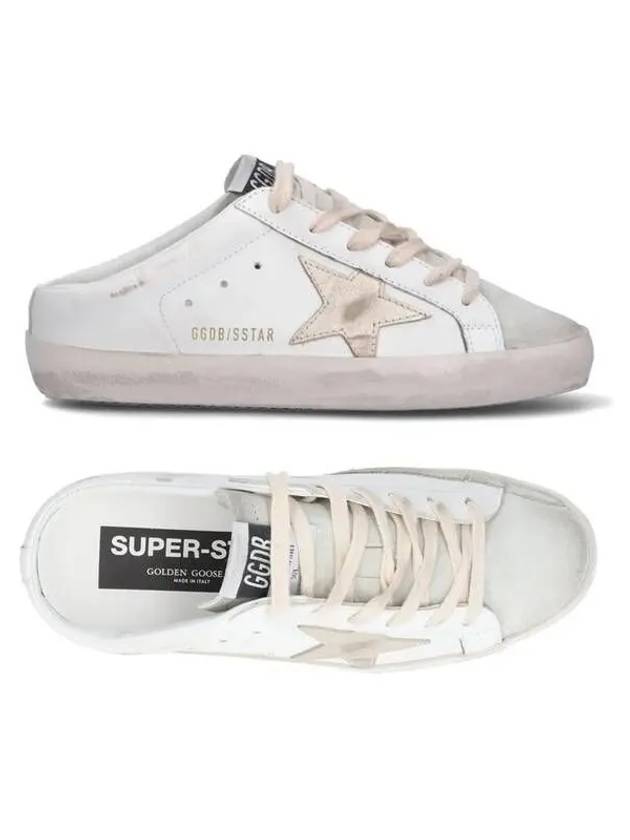 Superstar Sabot Low Top Sneakers White - GOLDEN GOOSE - BALAAN 2