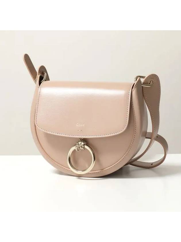 Arlene Leather Small Cross Bag Beige - CHLOE - BALAAN 2