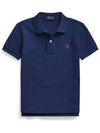 Kids Pony Logo Embroidered Collar T Shirt 603252 005 - POLO RALPH LAUREN - BALAAN 1