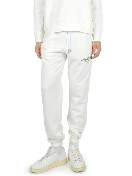 Men's Tennis Club Training Jogger Track Pants White - AUTRY - BALAAN 2