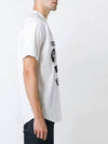 11th Anniversary Logo Patch Back Zipper TShirt White 74DL0936 - DSQUARED2 - BALAAN 3