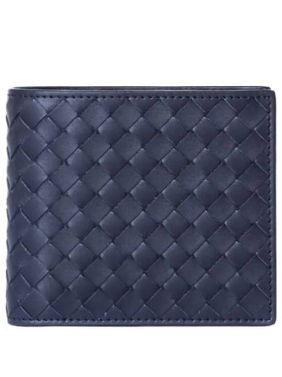 Intrecciato Weaving Half Wallet Black - BOTTEGA VENETA - BALAAN 2