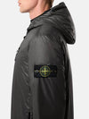 Q0425 Pertex Quantum Light Packable Blouson Hooded Jacket Black - STONE ISLAND - BALAAN 5