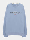 Layer Logo Sweatshirt Sky Blue - HELMUT LANG - BALAAN 3