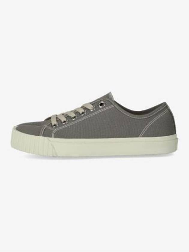 Tabi Canvas Low Top Sneakers Dark Brown - MAISON MARGIELA - BALAAN 2