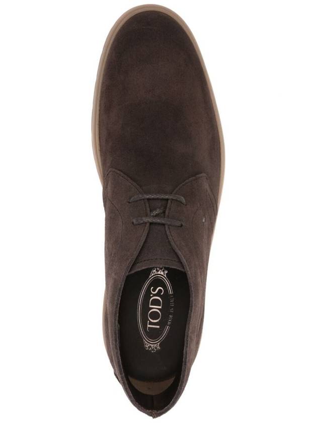 Suede Desert Winter Boots Brown - TOD'S - BALAAN 5