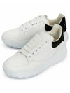 Court Trainers Suede Tab Low Top Sneakers White - ALEXANDER MCQUEEN - BALAAN 3