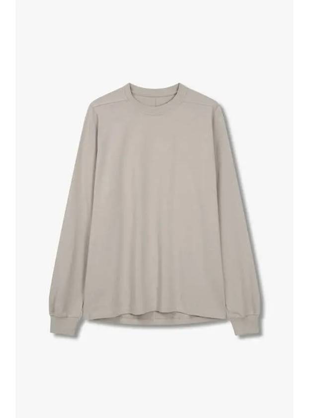 MEN Wide Long Sleeve T Shirt Beige - RICK OWENS - BALAAN 1