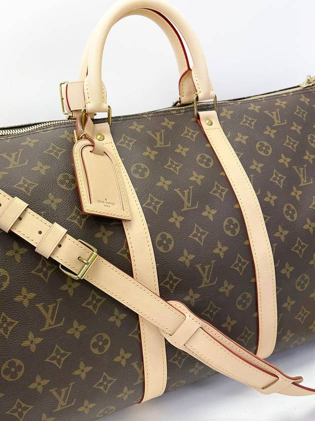 Monogram Keepall 55 Bandouli re Boston Bag 4VLVB23453 - LOUIS VUITTON - BALAAN 6