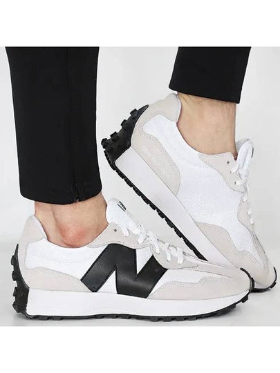 327 Low Top Sneakers Black White - NEW BALANCE - BALAAN 2