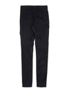 Stretch Cotton Gabardine Garment Dyed Cargo Straight Pants Black - STONE ISLAND - BALAAN 3