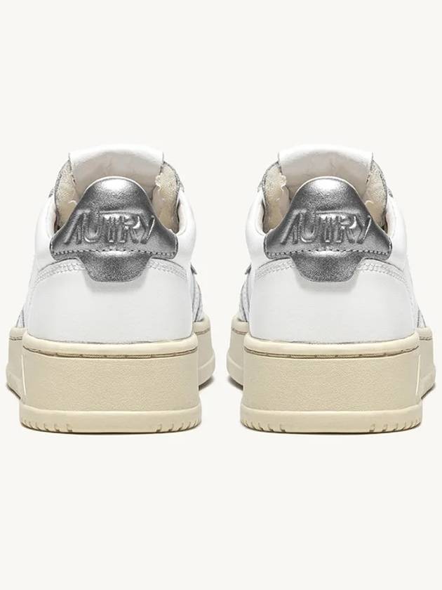 Medalist Silver Tab Low Top Sneakers White - AUTRY - BALAAN 4