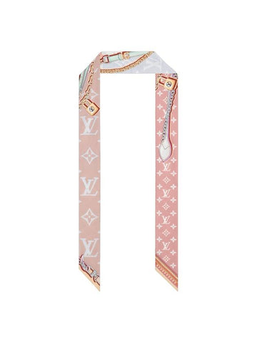 Ultimate Monogram BB Bandeau Scarf White - LOUIS VUITTON - BALAAN 1